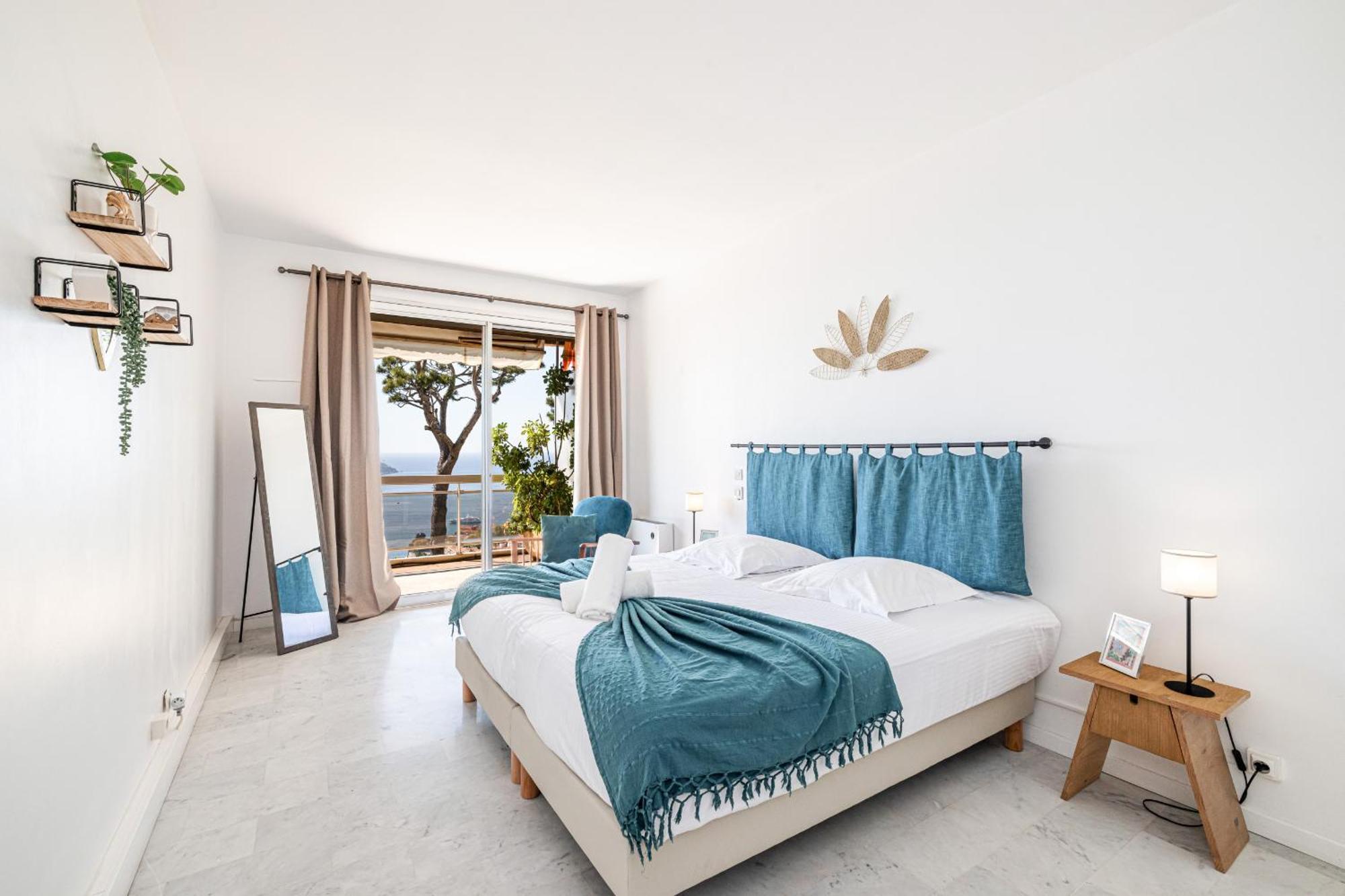 Extraordinary Sea View - 1 Bdr With Ac Lejlighed Villefranche-sur-Mer Eksteriør billede