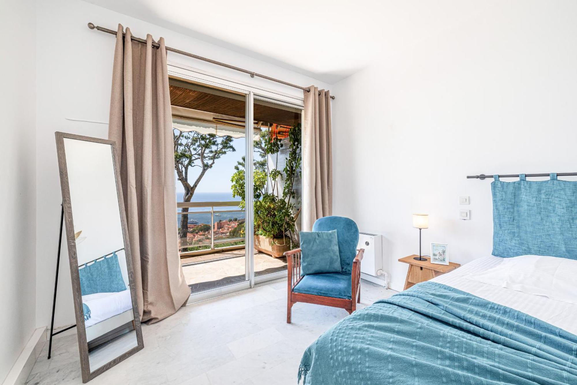Extraordinary Sea View - 1 Bdr With Ac Lejlighed Villefranche-sur-Mer Eksteriør billede