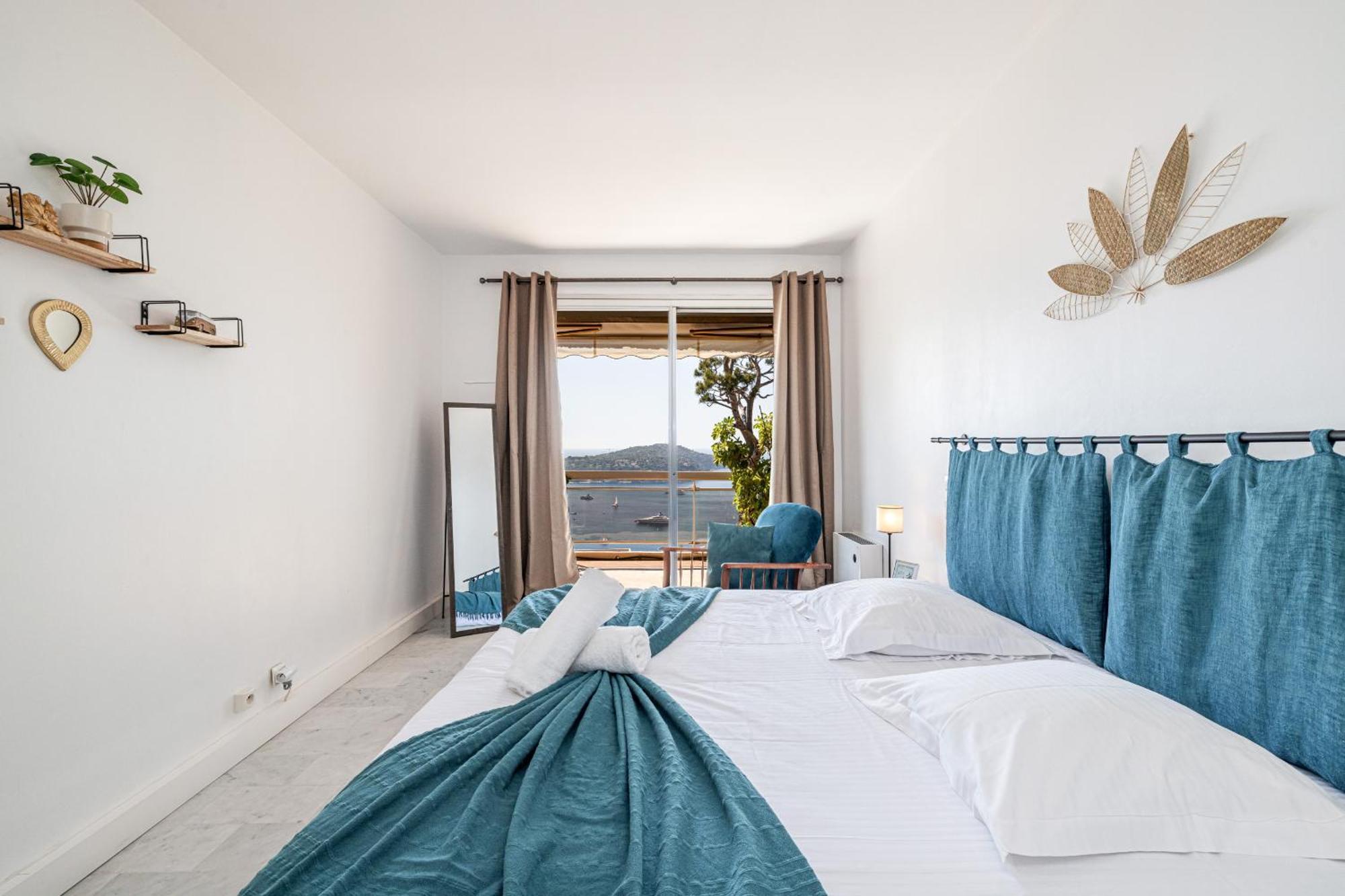 Extraordinary Sea View - 1 Bdr With Ac Lejlighed Villefranche-sur-Mer Eksteriør billede
