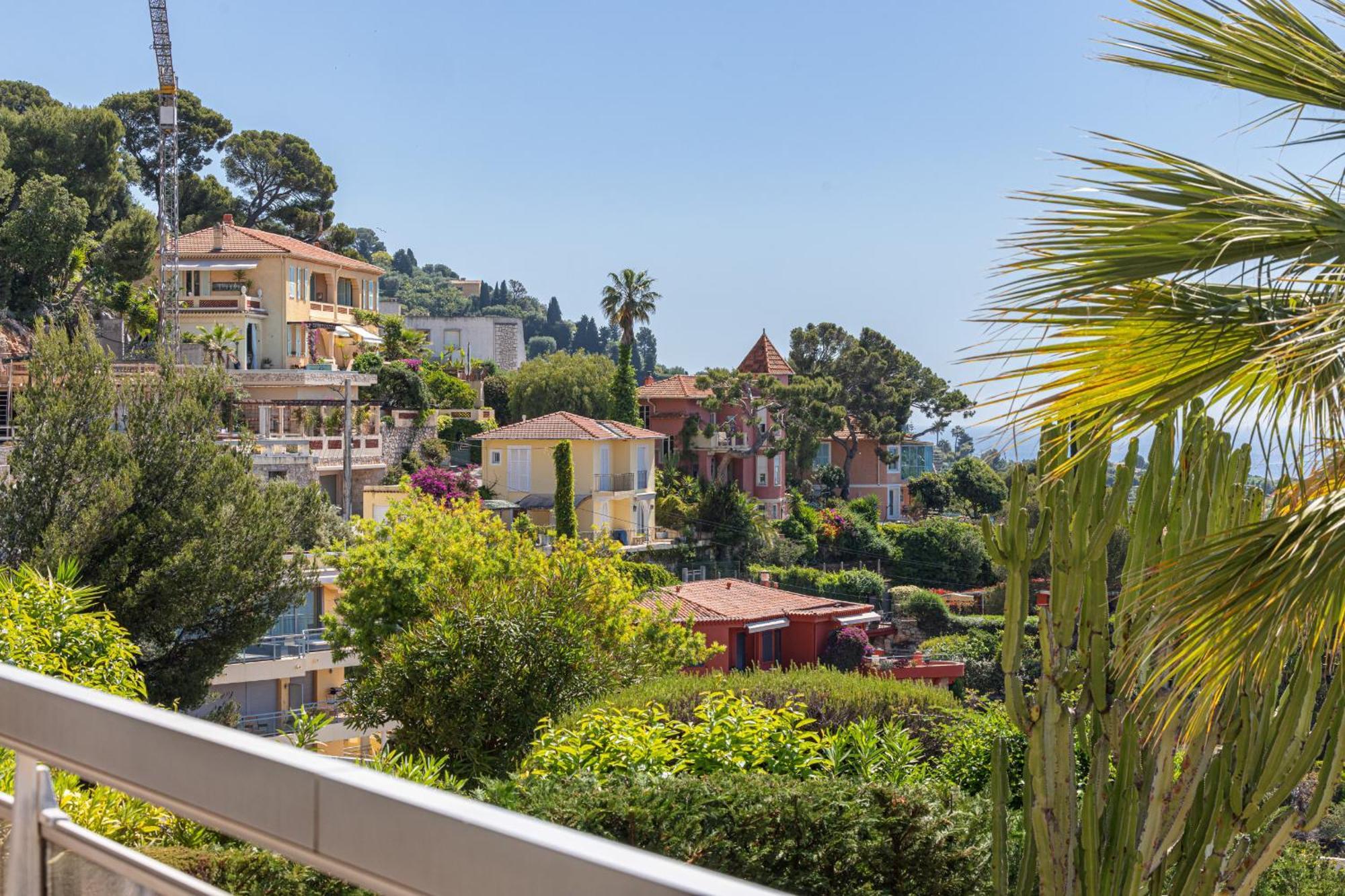 Extraordinary Sea View - 1 Bdr With Ac Lejlighed Villefranche-sur-Mer Eksteriør billede