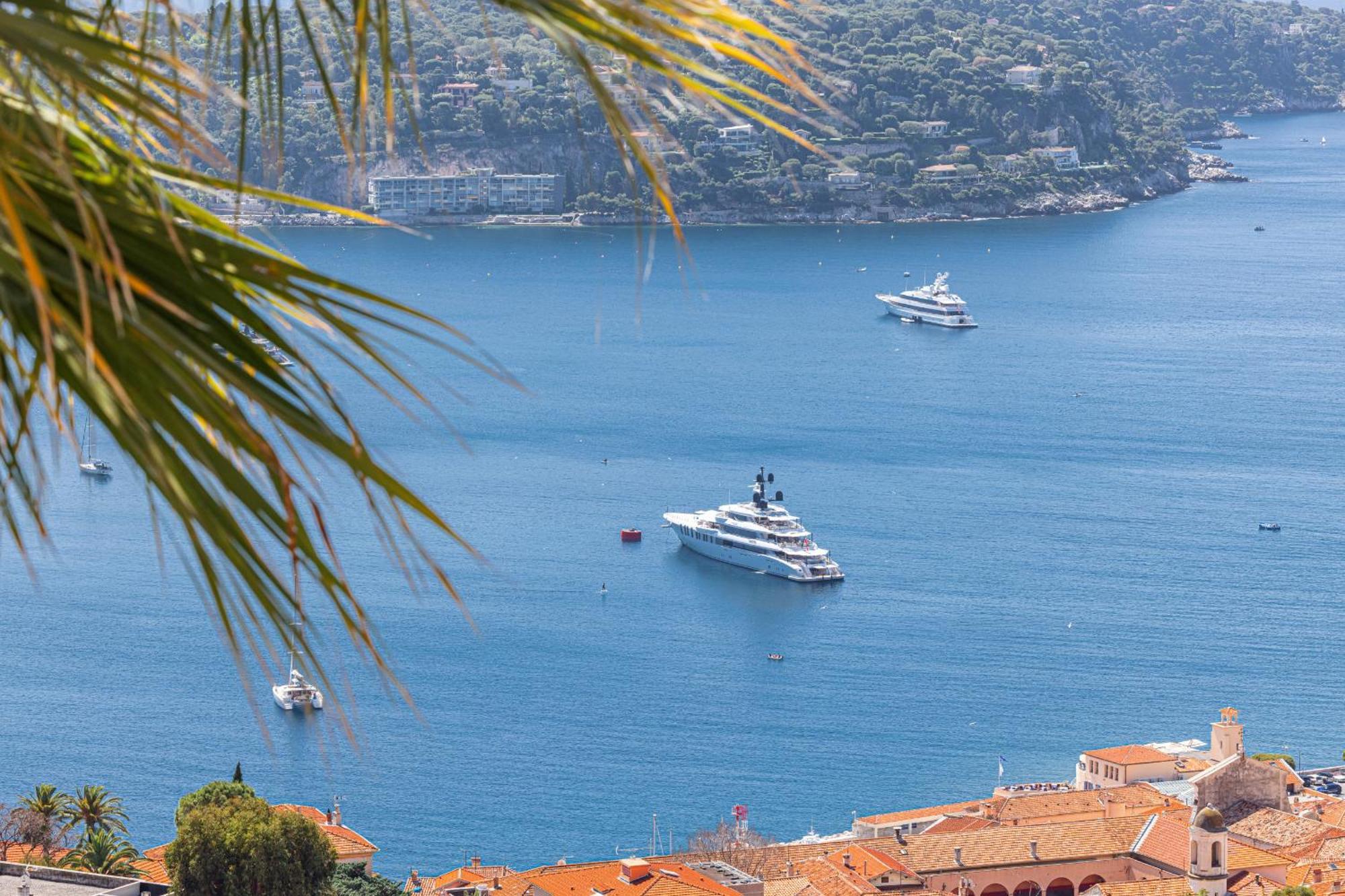 Extraordinary Sea View - 1 Bdr With Ac Lejlighed Villefranche-sur-Mer Eksteriør billede