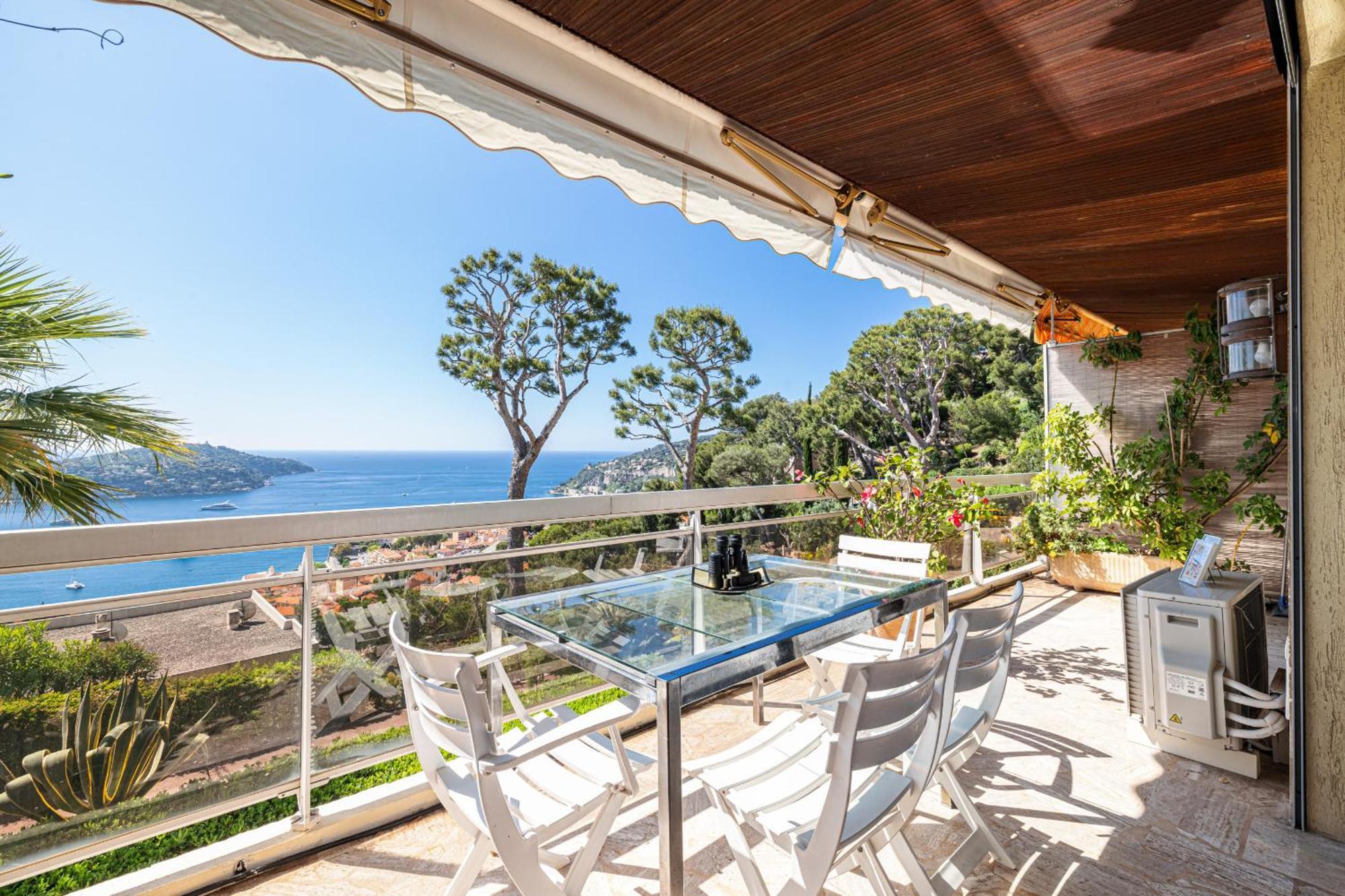 Extraordinary Sea View - 1 Bdr With Ac Lejlighed Villefranche-sur-Mer Eksteriør billede