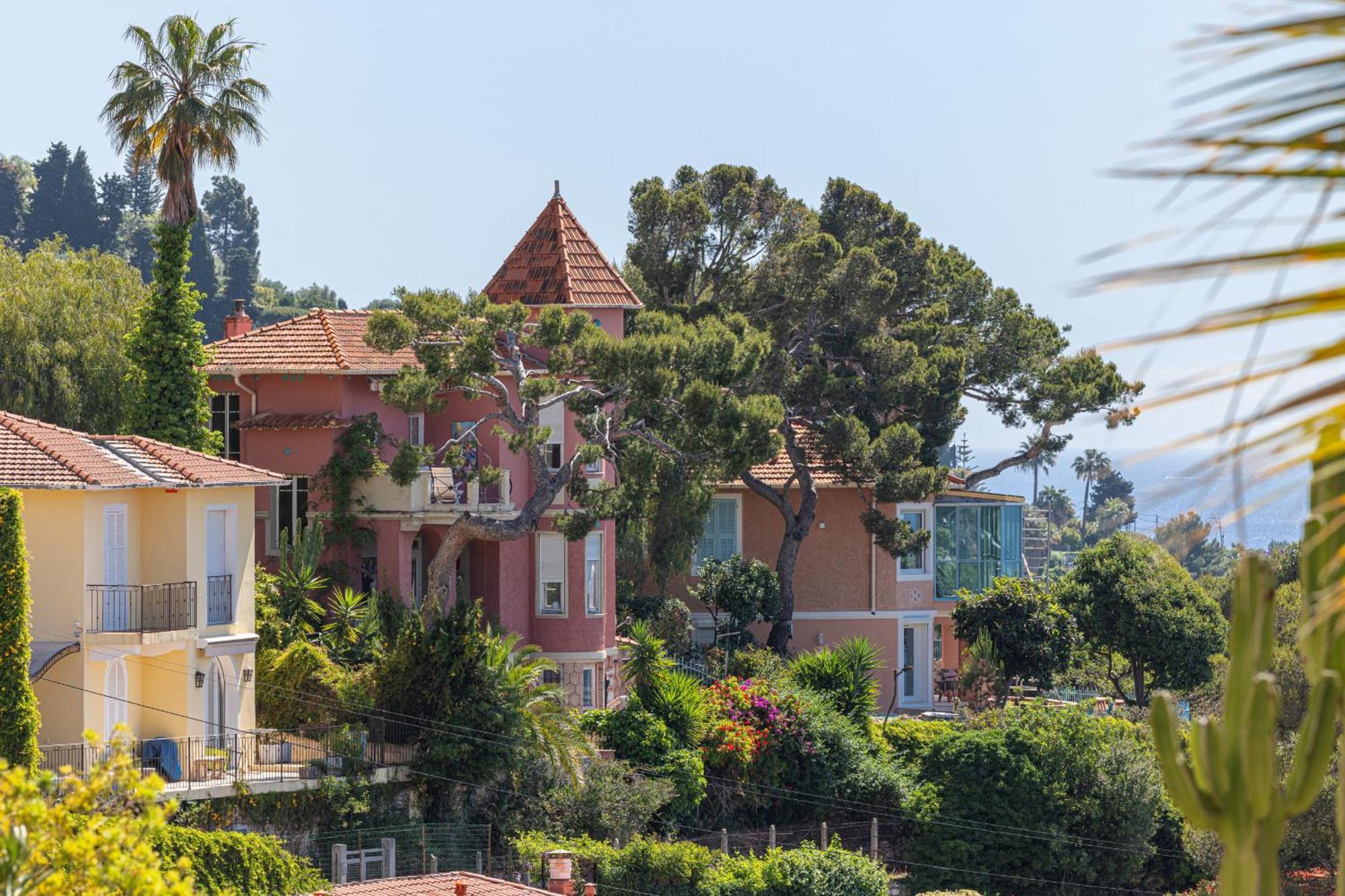Extraordinary Sea View - 1 Bdr With Ac Lejlighed Villefranche-sur-Mer Eksteriør billede