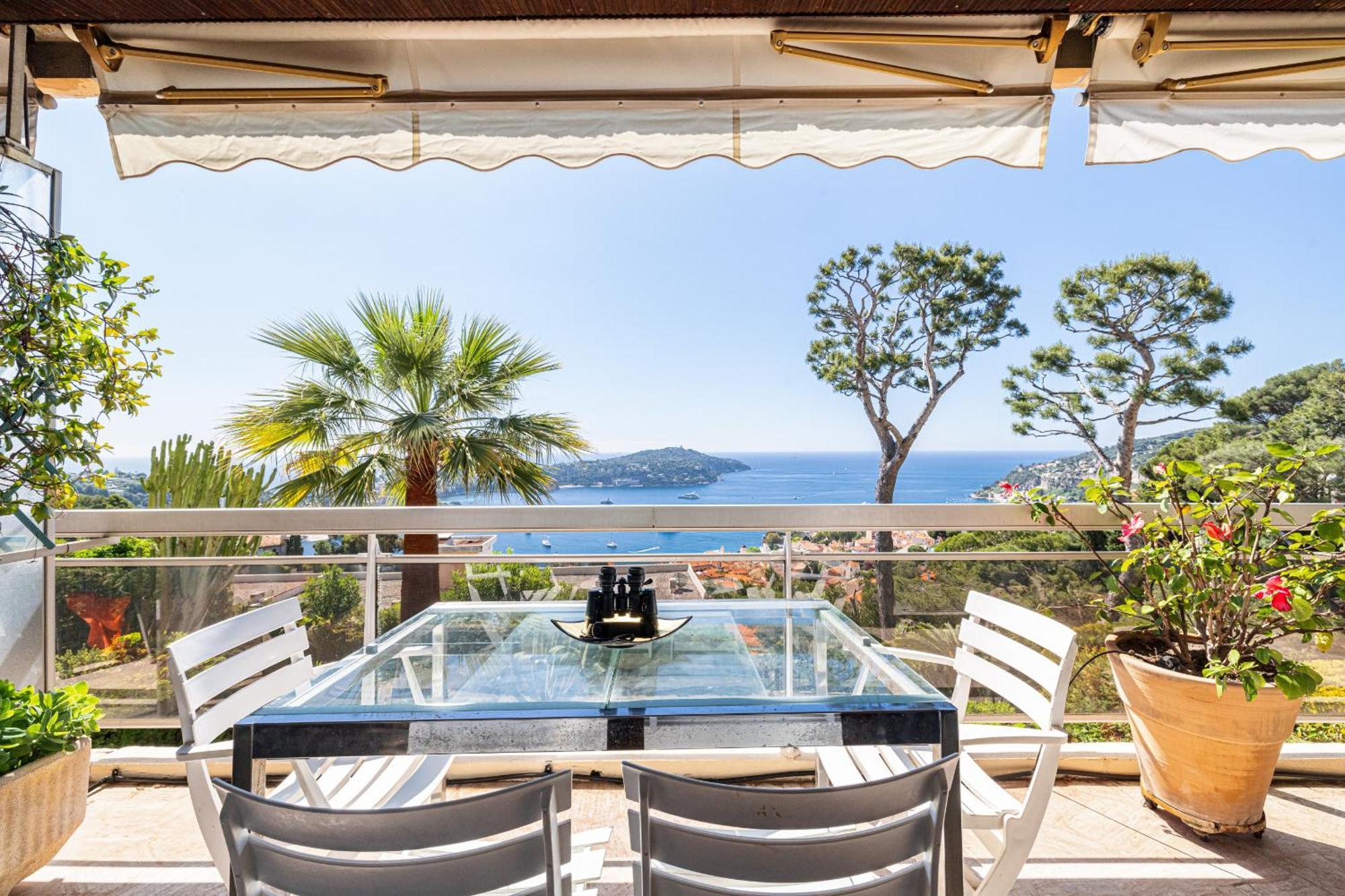 Extraordinary Sea View - 1 Bdr With Ac Lejlighed Villefranche-sur-Mer Eksteriør billede