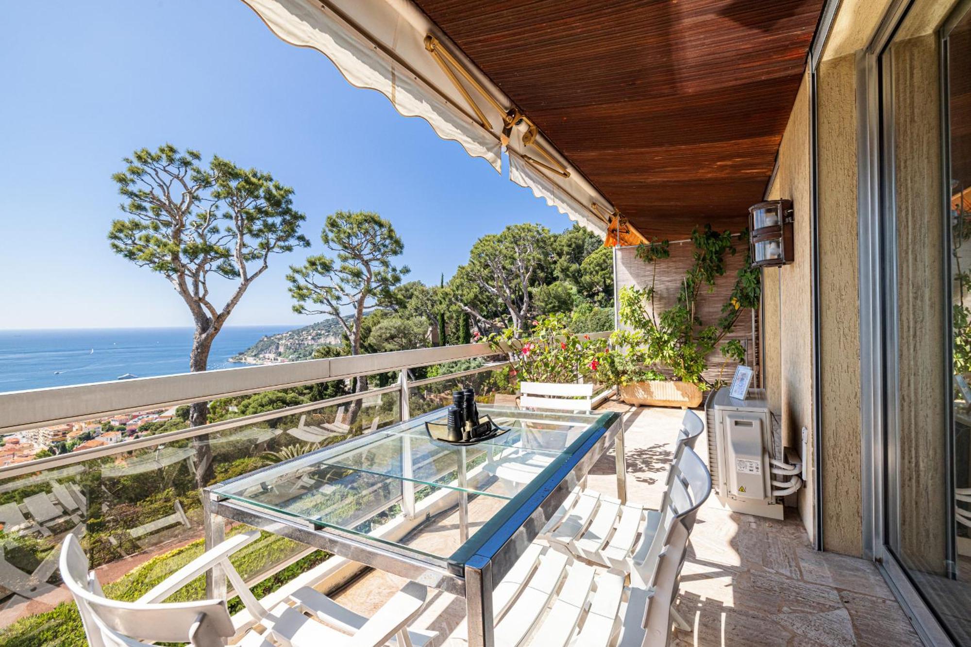 Extraordinary Sea View - 1 Bdr With Ac Lejlighed Villefranche-sur-Mer Eksteriør billede