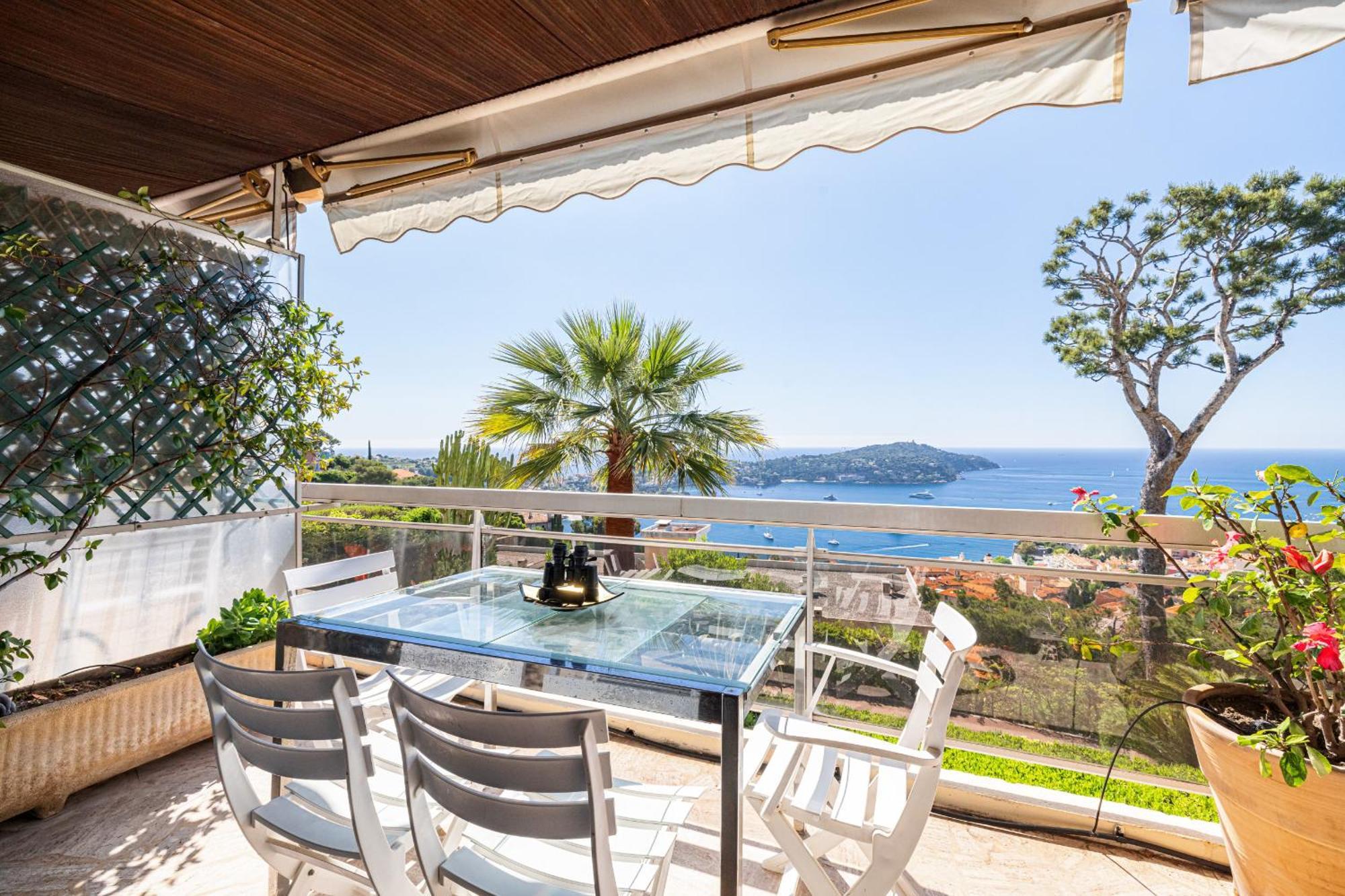 Extraordinary Sea View - 1 Bdr With Ac Lejlighed Villefranche-sur-Mer Eksteriør billede
