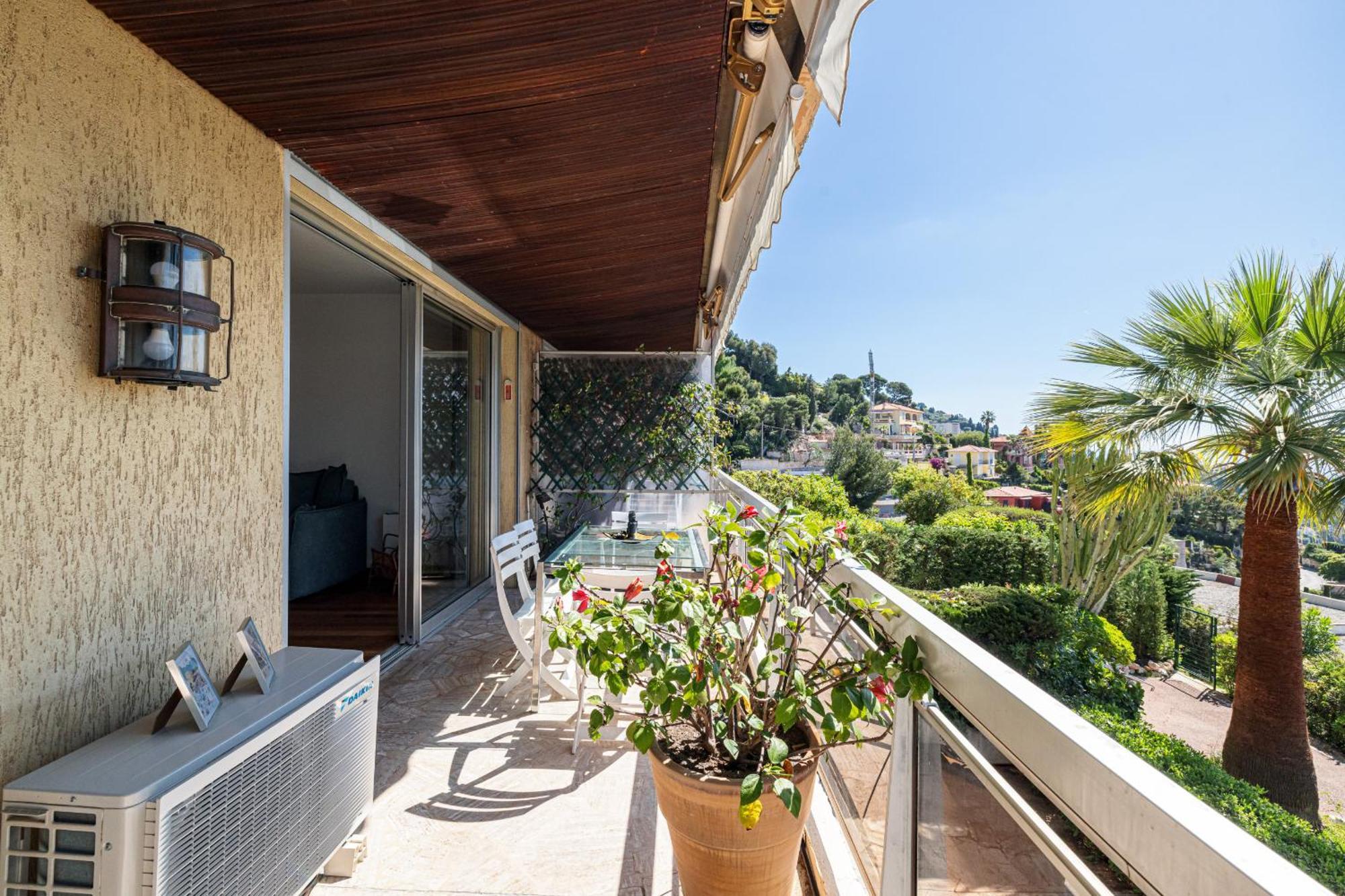 Extraordinary Sea View - 1 Bdr With Ac Lejlighed Villefranche-sur-Mer Eksteriør billede