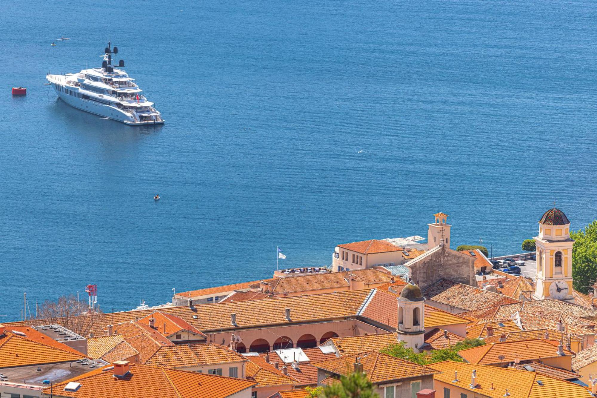 Extraordinary Sea View - 1 Bdr With Ac Lejlighed Villefranche-sur-Mer Eksteriør billede